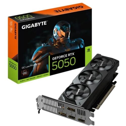 art_gig-gf20rtx505020oc20lp208g_1-2 Tarjeta Gráfica Gigabyte GeForce RTX 5050 OC Low Profile/ 8GB GDDR6/ Compatible con Perfil Bajo