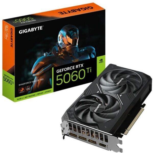 art_gig-gf20rtx5060ti20wf20m20oc2016g_1-2 Tarjeta Gráfica Gigabyte GeForce RTX 5060 Ti WindForce Max OC/ 16GB GDDR7