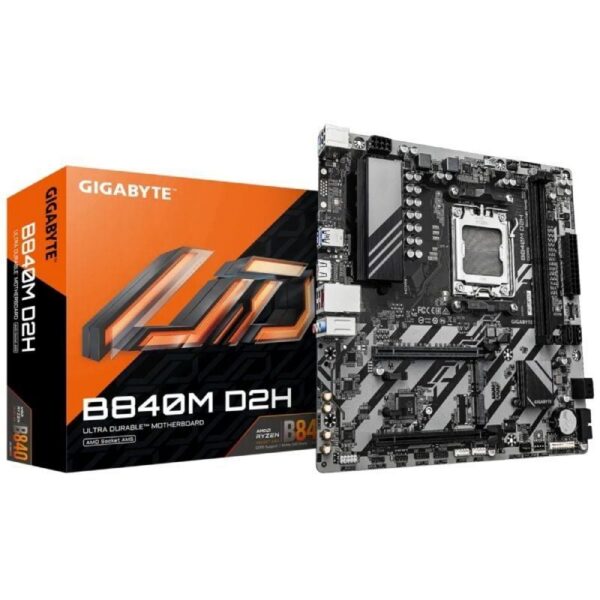 art_gig-pb20b840m20d2h_1-3 Placa Base Gigabyte B840M D2H Socket AM5/ DDR5/ PCIe 4.0/ Micro ATX