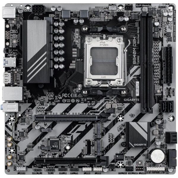 art_gig-pb20b840m20d2h_2 Placa Base Gigabyte B840M D2H Socket AM5/ DDR5/ PCIe 4.0/ Micro ATX