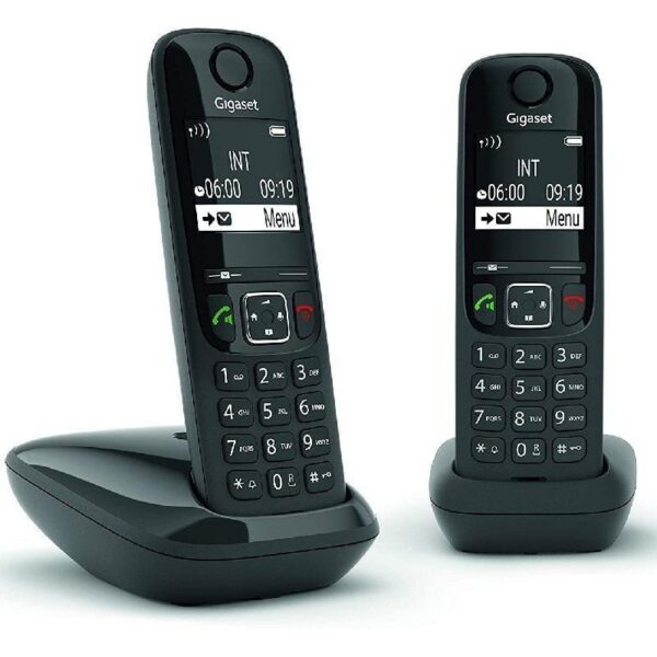 art_giga-tel20as69020duo20bk_1-3 Teléfono Inalámbrico Gigaset AS690/ Pack DUO/ Negro
