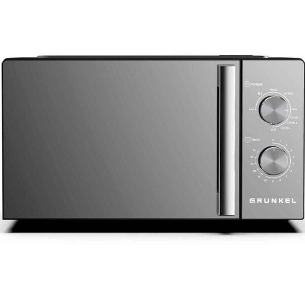 art_grk-pae-mic20mwg-20espejo_2 Microondas Grunkel MWG-20ESPEJO/ 800W/ Capacidad 20L/ Función Grill/ Negro