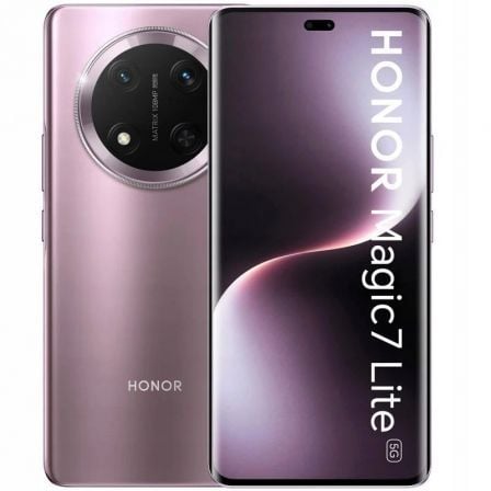 art_hon-sp20magic720li208-25620pur_1-1 Smartphone Honor Magic 7 Lite 8GB/ 256GB/ 6.78"/ 5G/ Púrpura Titanio