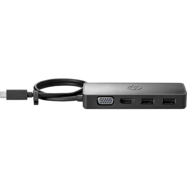 art_hpa-hub20usb-c20travel20g2_2 Docking USB 3.0 Tipo-C HP USB-C Travel G2/ 2xUSB/ 1xHDMI 4K/ 1xVGA/ Negro