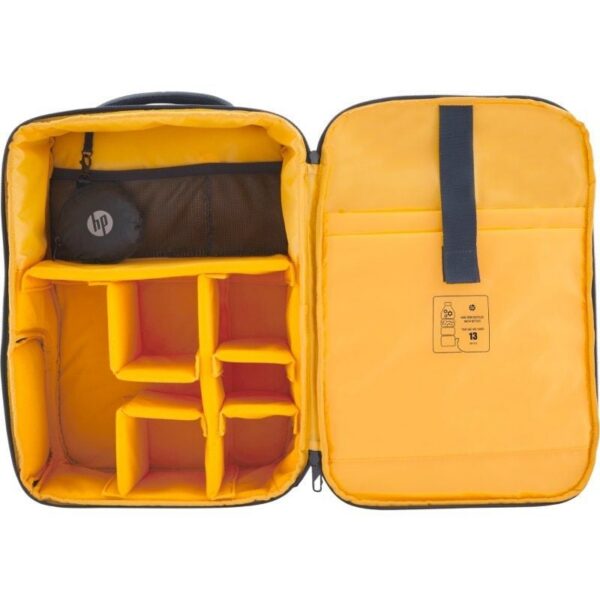 art_hpa-moc206m5s3aa_2 Mochila HP 6M5S3AA Creator para Portátiles hasta 16.1"/ Azul Marino y Amarillo