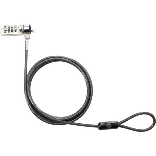 art_hpap-cab20t0y16aa_1-2 Cable de Seguridad para Portátiles HP T0Y16AA/ 1.22m