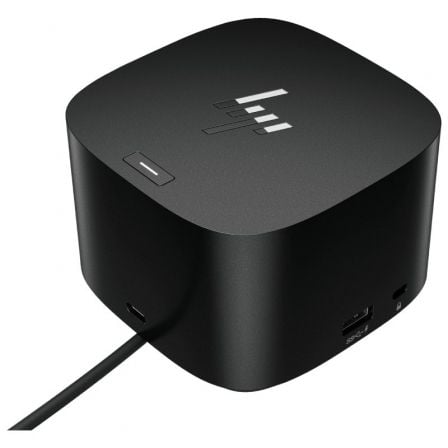 art_hpap-hub204j0a2aa_1 Docking USB Tipo-C HP G4/ 2xUSB/ 2xUSB Tipo-C/ 1xAC/ 1xHDMI/ 1xRJ45/ 2xDisplayPort/ 1xThunderbolt/ 2xUSB PD/ 1xUSB Tipo-C PD/ 2xTarjetas NIC/ Negro