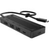 art_hpap-hub2086s97ut_2 Docking USB Tipo-C HP G3/ 2xUSB/ 1xUSB Tipo-C/ 1xHDMI 4K/ 1xUSB Tipo-C PD/ Negro