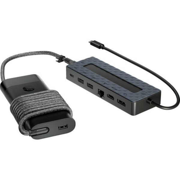 art_hpap-kit209h0h9aa_2 Pack Docking USB Tipo-C y Cargador Universal para Portátil HP 9H0H9AA