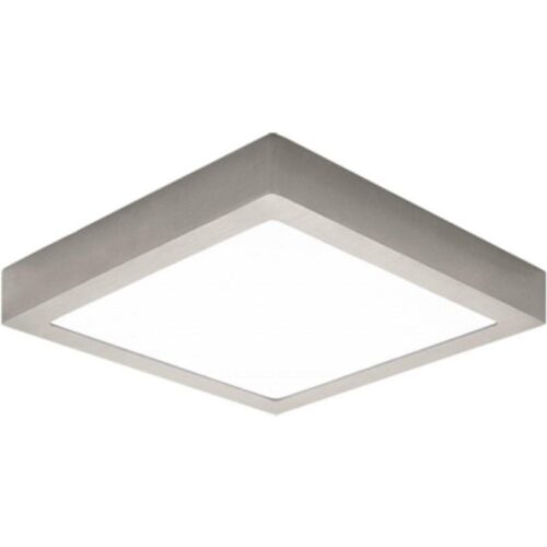 Downlight Iglux SUP-102418-NS/ Cuadrado/ Ø220x220x35mm/ Potencia 18W/ 1540 Lúmenes/ 3000ºK/ Níquel
