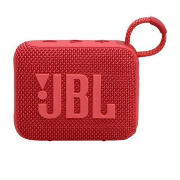 Altavoz con Bluetooth JBL GO 4/ 4.2W/ 1.0/ Rojo