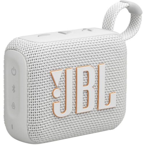 Altavoz Bluetooth JBL GO 4 - Potente Sonido Portátil en Blanco