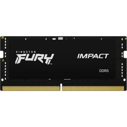 Memoria RAM Kingston FURY Impact 16GB/ DDR5/ 5600MHz/ 1.1V/ CL40/ SODIMM