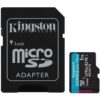 Tarjeta de Memoria Kingston CANVAS Go! Plus 1TB microSD XC con Adaptador/ Clase 10/ 200MBs