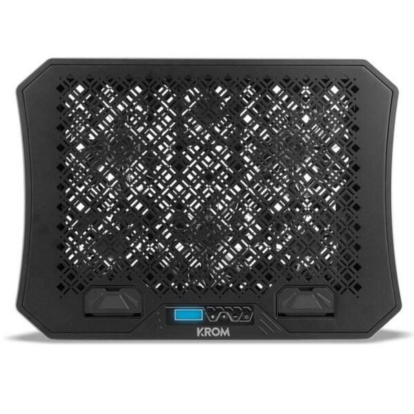art_krom-ref20kooler_2 Soporte Refrigerante Krom Kooler para Portátiles hasta 19"/ Iluminación LED