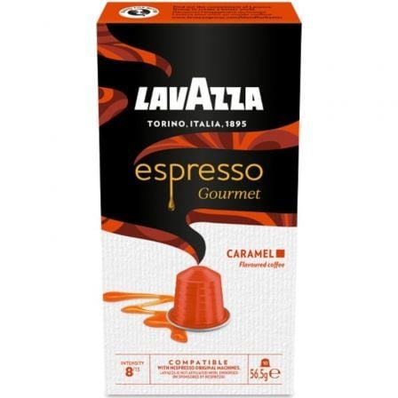 art_lav-cafe20esp20gou20caramel2010c_1-1 Cápsula Lavazza Espresso Gourmet Caramel para cafeteras Nespresso/ Caja de 10