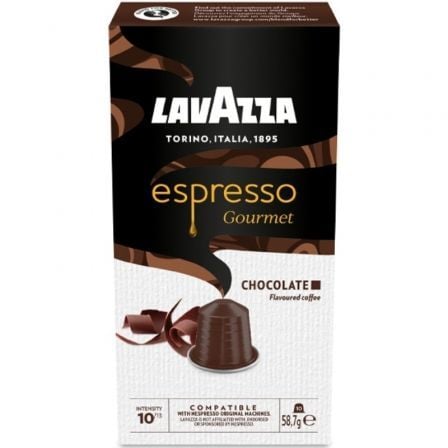art_lav-cafe20esp20gou20choco2010c_1-1 Cápsula Lavazza Espresso Gourmet Chocolate para cafeteras Nespresso/ Caja de 10