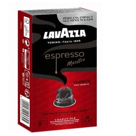 art_lav-cafe20esp20maes20clas2010c_1-1 Cápsula Lavazza Espresso Maestro Clásico para cafeteras Nespresso/ Caja de 10