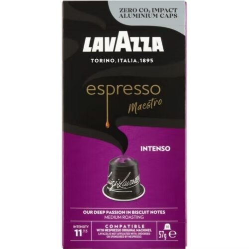 art_lav-cafe20esp20maes20int2010c_1-2 Cápsula Lavazza Espresso Maestro Intenso para cafeteras Nespresso/ Caja de 10