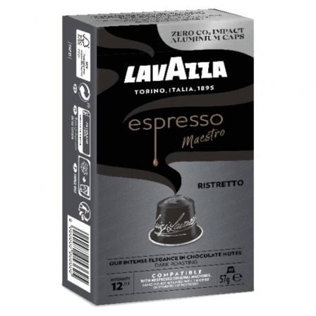 art_lav-cafe20esp20maes20ris2010c_1-1 Cápsula Lavazza Espresso Maestro Ristretto para cafeteras Nespresso/ Caja de 10