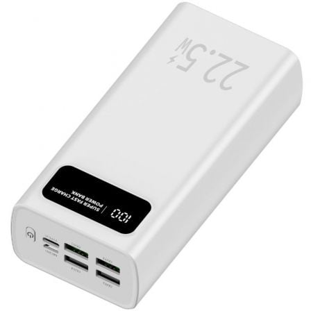 art_leo-bat20powbnk2022205203000020wh_1-1 Powerbank 30000mAh Leotec LEPOW30W22W/ 22.5W/ Blanca