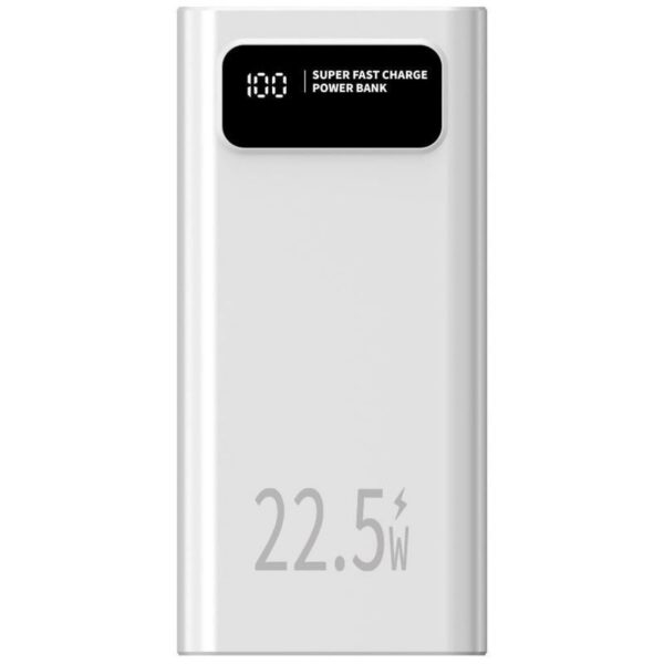 Powerbank 30000mAh Leotec LEPOW30W22W/ 22.5W/ Blanca