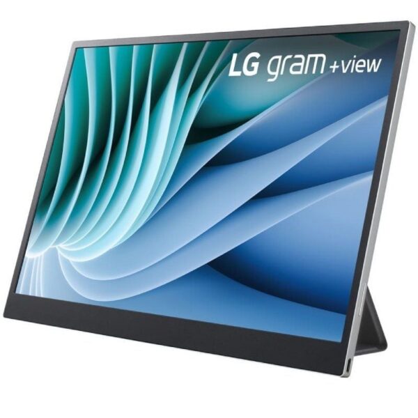 art_lg-m2016mr70_1-2 Monitor Portátil LG Gram +view 16MR70 16"/ WQXGA/ Negro y Plata