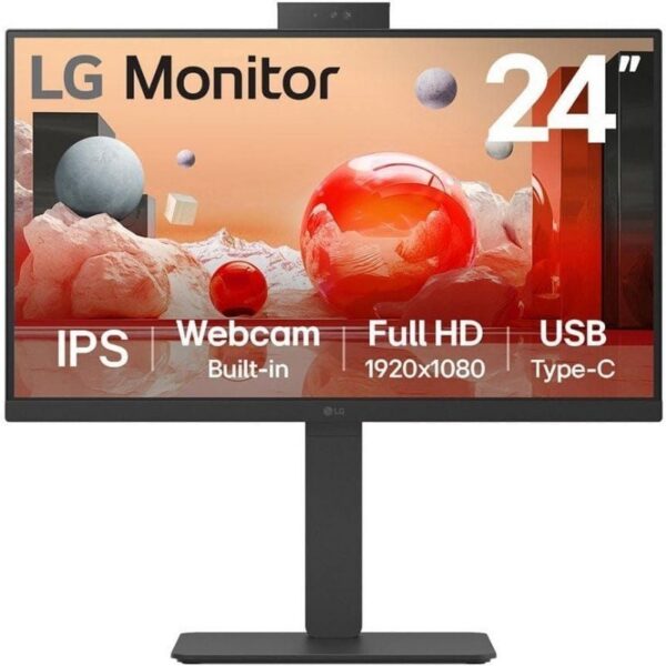 art_lg-m2024ba850-b_1-2 Monitor Profesional LG 24BA850-B 23.8"/ Full HD/ Webcam/ Multimedia/ Negro
