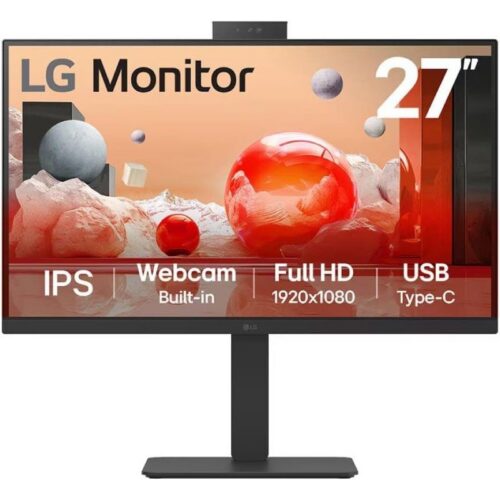 art_lg-m2027ba850-b_1-2 Monitor Profesional LG 27BA850-B 27"/ Full HD/ Webcam/ Multimedia/ Regulable en altura/ Negro