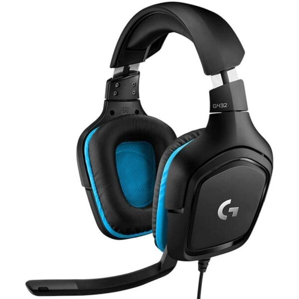 art_log-aur20g432_1-2 Auriculares Gaming con Micrófono Logitech G432/ USB 2.0/ Jack 3.5/ Negros