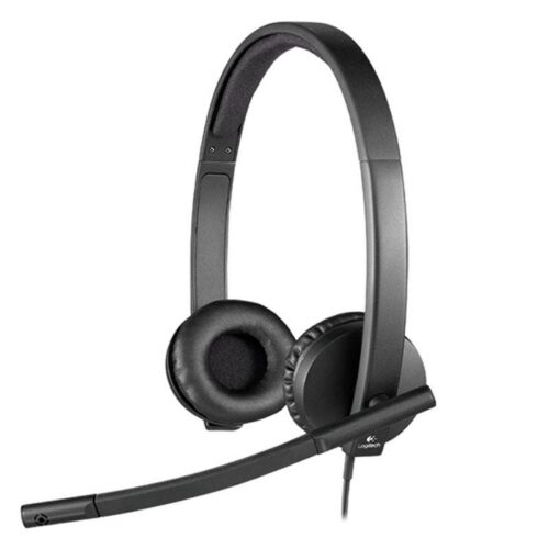 art_log-aur20h570e_1-2 Auriculares Logitech H570E/ con Micrófono/ USB/ Negros