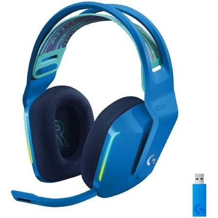 art_log-aur20inal20g73320bl_1-1 Auriculares Gaming Inalámbricos con Micrófono Logitech G733/ Azules