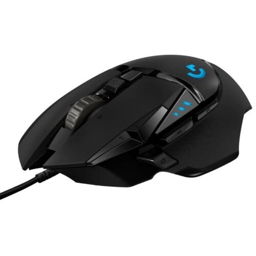 art_log-mou20g50220hero20bk20v2_1-1 Ratón Gaming Logitech G502 Hero/ Hasta 25600 DPI/ Negro
