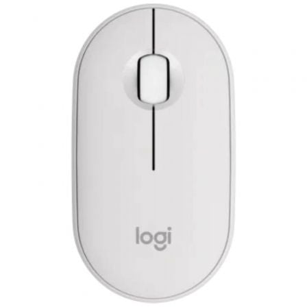 art_log-mou20m350s20wh_1 Ratón Inalámbrico Logitech Pebble 2 M350S/ Hasta 1000 DPI/ Blanco