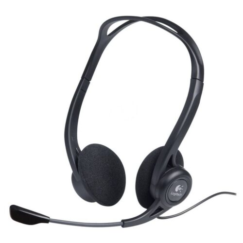 art_log-o20981-000100_1-1 Auriculares Logitech Headset PC 960/ con Micrófono/ USB/ Negros
