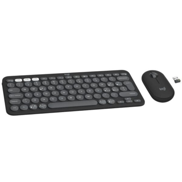 Teclado y Ratón Inalámbricos Logitech Pebble 2 Combo