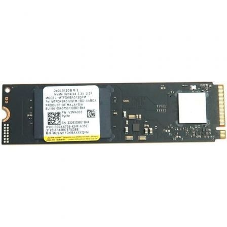 art_mcn-ssd20mtfdkba512qfm_1 Disco SSD Micron 2400 512GB/ M.2 2280 PCIe Gen4