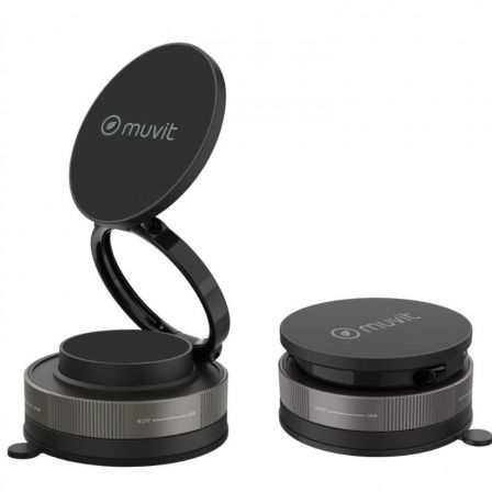 art_muv-sop20mcchl0035_1 Soporte de Smartphone para Coche Muvit For Change MCCHL0035/ Negro