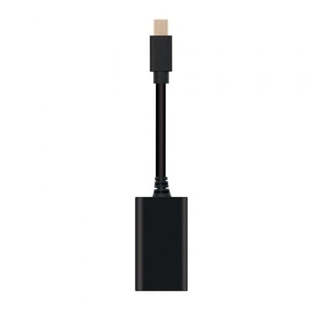 art_nan-adp20102016200102_1 Conversor Nanocable 10.16.0102/ Mini DisplayPort Macho - HDMI Hembra/ 15cm/ Negro