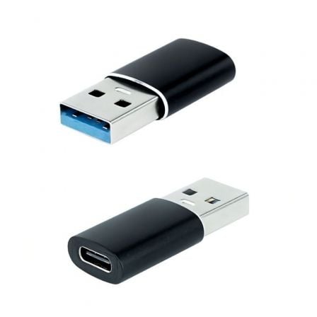 art_nan-adp20usb-c20102002200012_1 Adaptador USB 3.1 Nanocable 10.02.0012/ USB Macho - USB Tipo-C Hembra