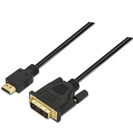 art_nan-cab2010.15.0503_1 Cable HDMI Nanocable 10.15.0503/ DVI Macho - HDMI Macho/ 3m/ Negro
