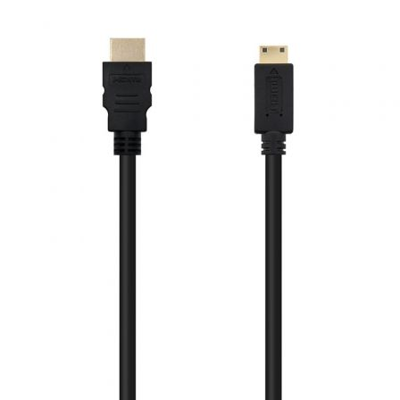art_nan-cab2010.15.0902_1 Cable HDMI Nanocable 10.15.0902/ HDMI Macho - Mini HDMI Macho/ 1.8m/ Negro