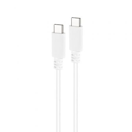 art_nan-cab20102001202301-l150-w_1 Cable USB 2.0 Tipo-C Nanocable 10.01.2301-L150-W/ USB Tipo-C Macho - USB Tipo-C Macho/ 480Mbps/ 1.5m/ Blanco