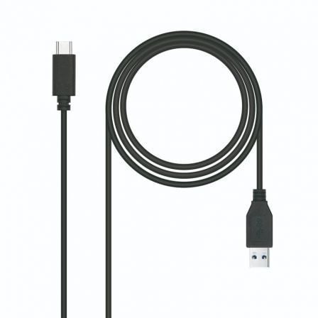 art_nan-cab20102001204001-l150_1 Cable USB 3.1 Tipo-C Nanocable 10.01.4001-L150/ USB Tipo-C Macho - USB Macho/ 1.5m/ Negro
