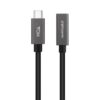 art_nan-cab20102001204401_1-1 Cable Alargador USB 3.2 Nanocable 10.01.4401/ USB Tipo-C Macho - USB Tipo-C Hembra/ 1m/ Negro