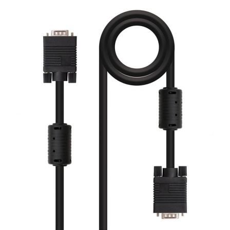 art_nan-cab20102015200103_1 Cable SVGA Nanocable 10.15.0103/ VGA Macho - VGA Macho/ 3m/ Negro