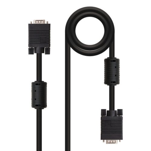 art_nan-cab20102015200115_1-1 Cable SVGA Nanocable 10.15.0115/ VGA Macho - VGA Macho/ 15m/ Negro