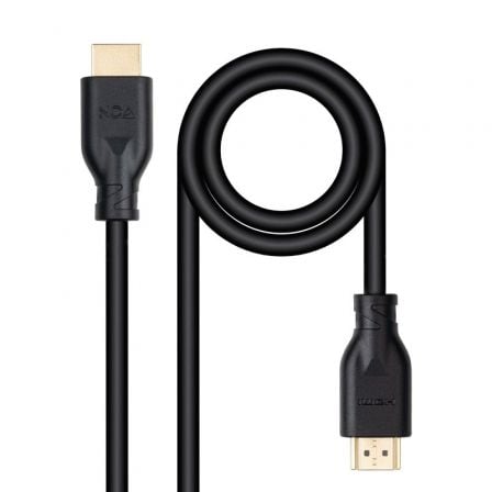 art_nan-cab20102015203900_1 Cable HDMI 2.0 4K CCS Nanocable 10.15.3900/ HDMI Macho - HDMI Macho/ 50cm/ Negro