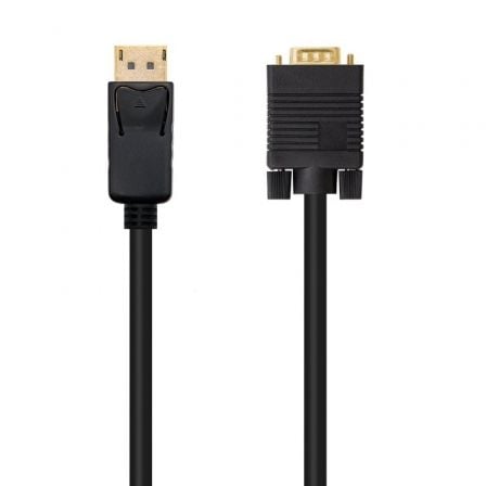 art_nan-cab20102015204401_1 Cable Conversor Nanocable 10.15.4401/ DisplayPort Macho - VGA Macho/ 1m/ Negro