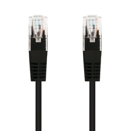 art_nan-cab20102020200105-bk_1-1 Cable de Red RJ45 UTP Nanocable 10.20.0105-BK Cat.5e/ 5m/ Negro